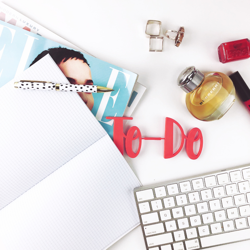 Flat Lay Desk