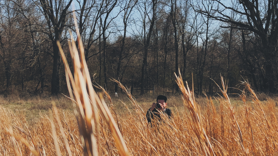 Photographer Grass