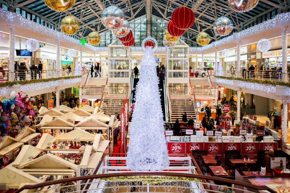 Shopping Mall Christmas