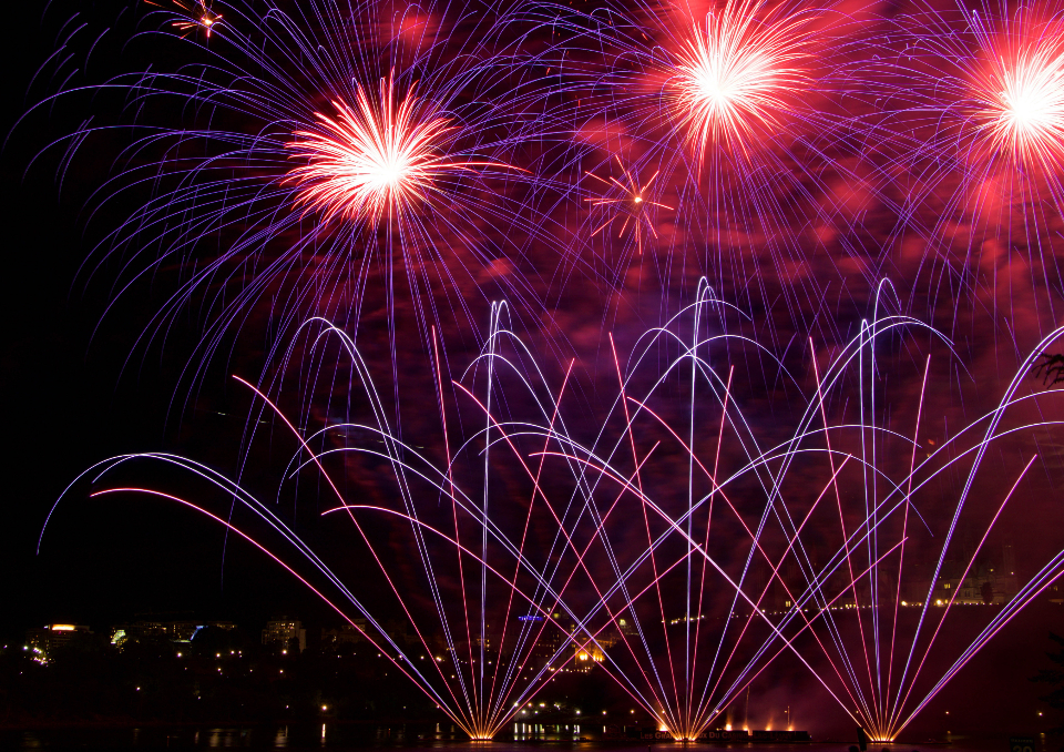 Fireworks Background