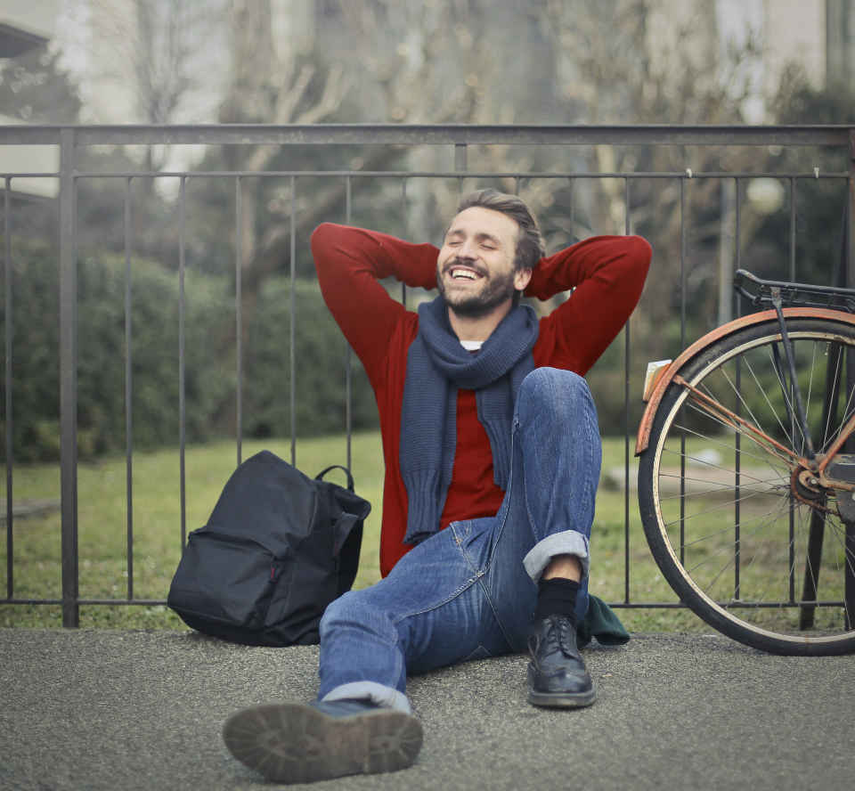 Relaxed Man