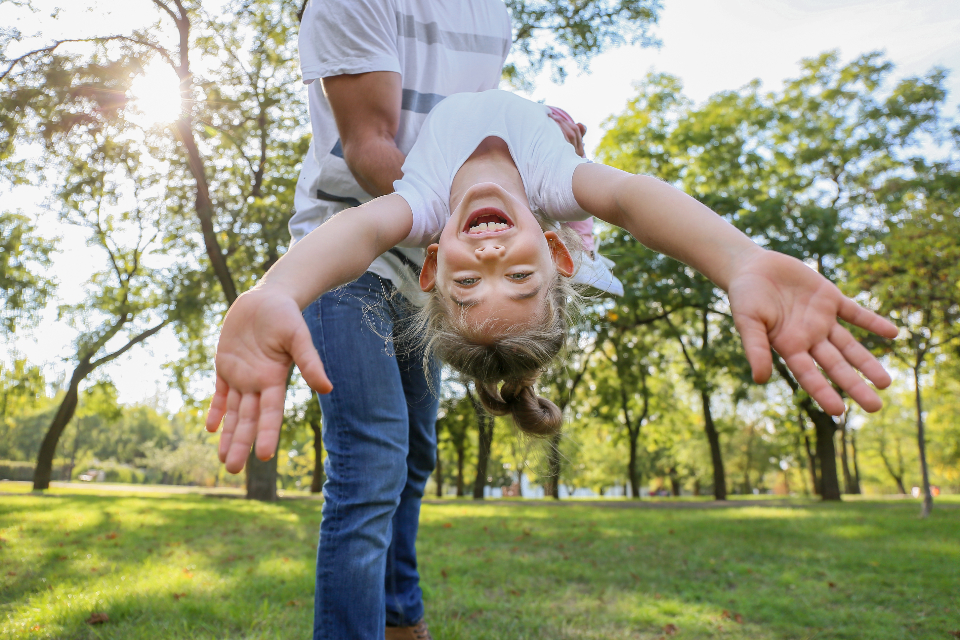 Family Playing