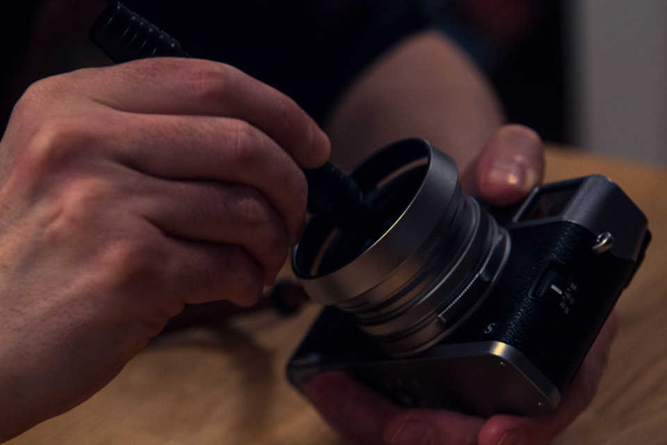 Photographer Cleaning