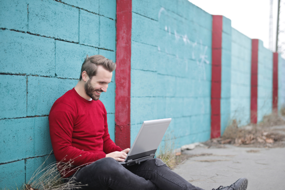 Man Laptop