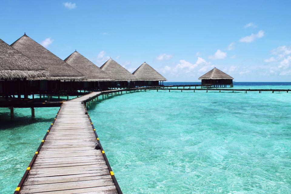 Tiki Huts Tropical
