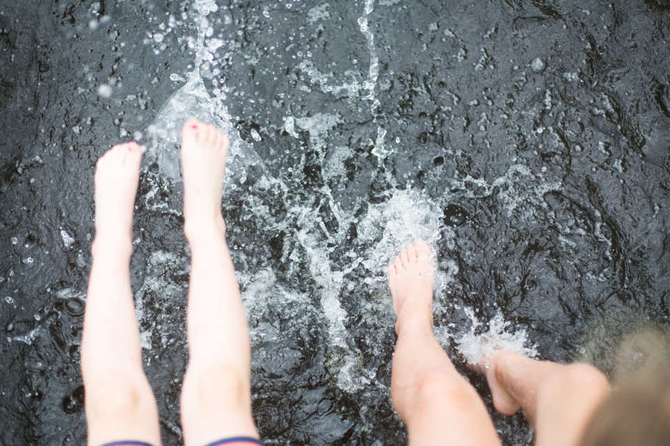Splashing Water