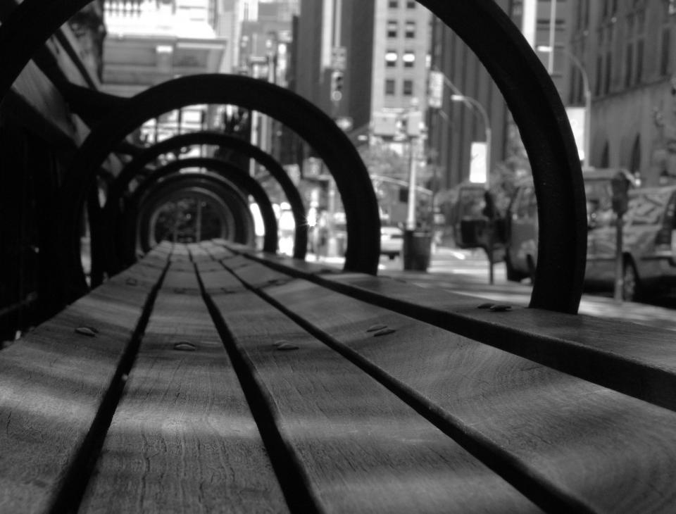 Wood Bench