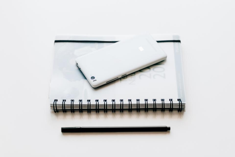 Black And White Notebook