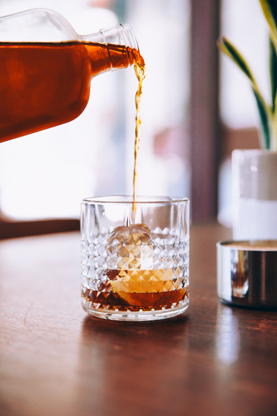 Bourbon Pouring