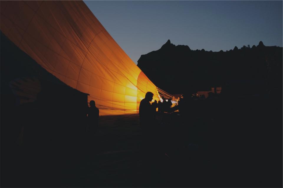 Hot Air Balloon Night