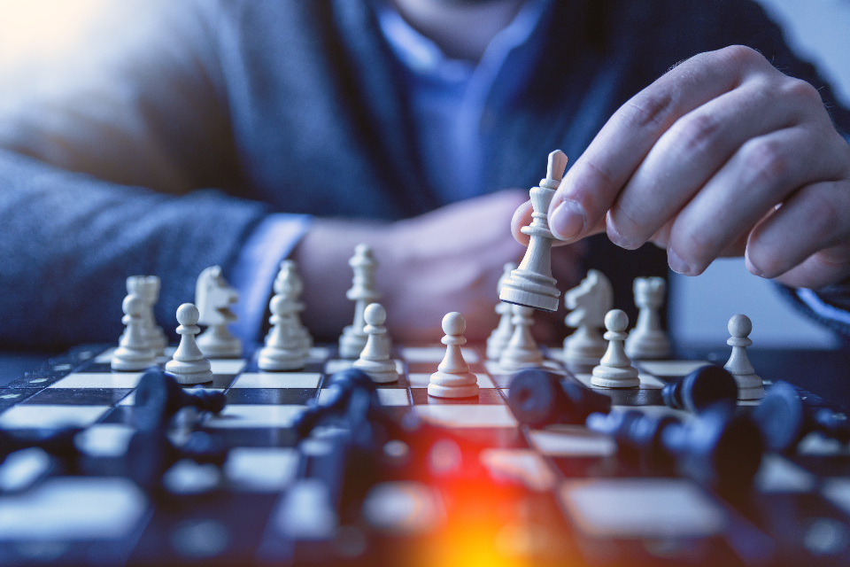 Man Playing