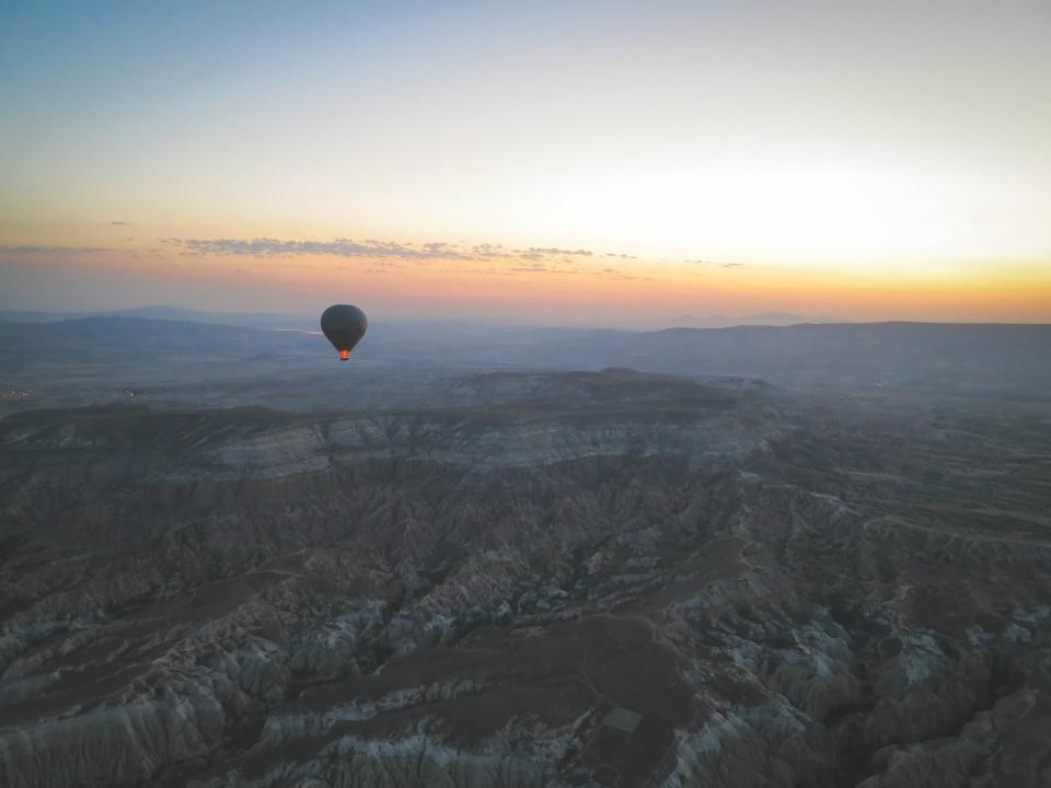 Hot Air Balloon Landscape