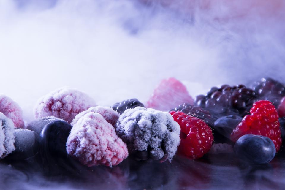 Frozen Blackberries