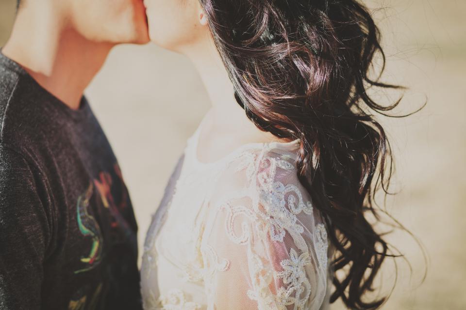 Couple Kissing