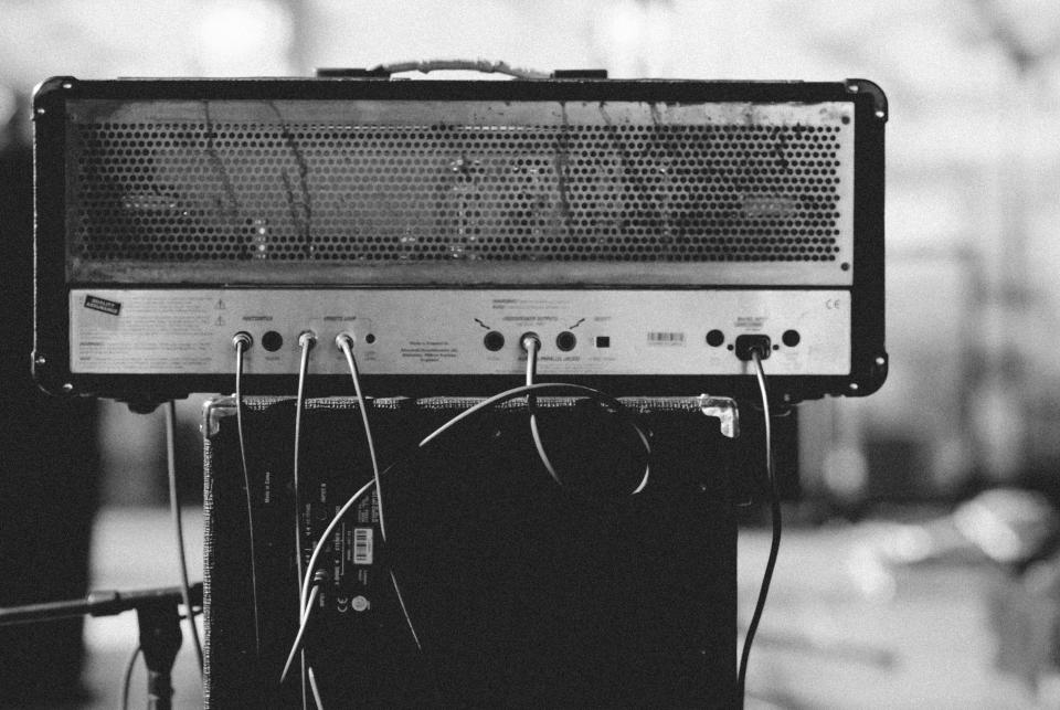 Amplifier Black And White