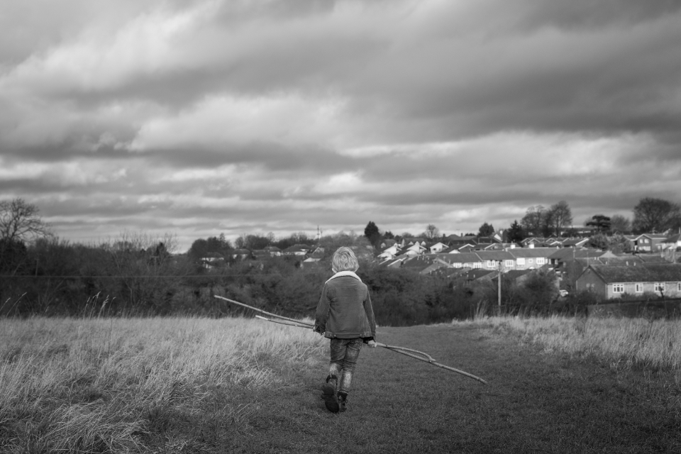 Boy Walking