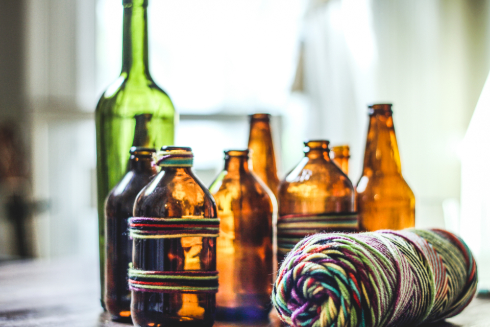 Colored Bottles