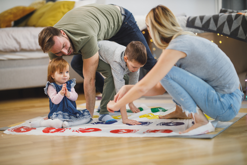 Family Playing