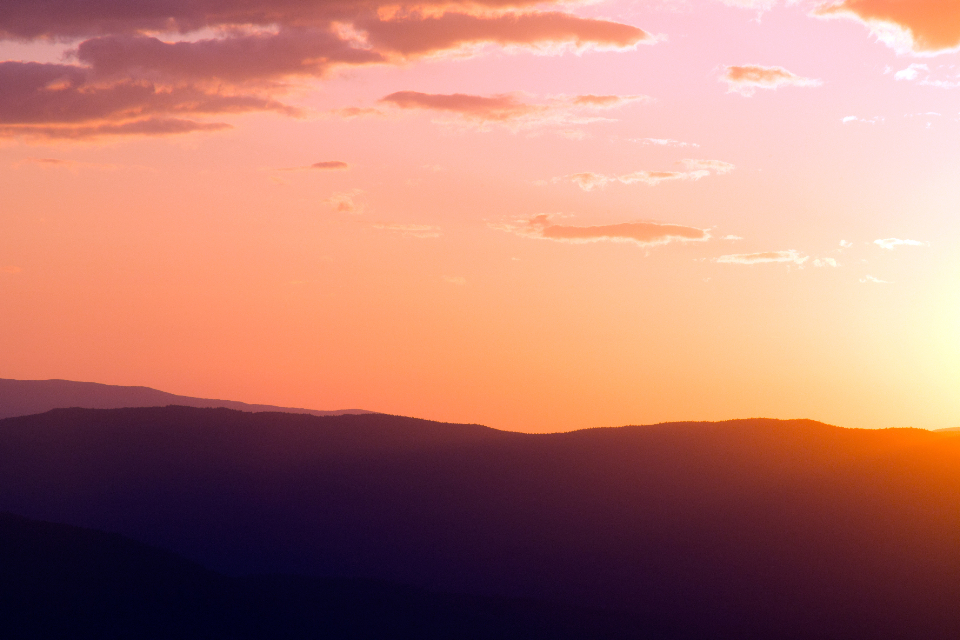 Sunset Mountains