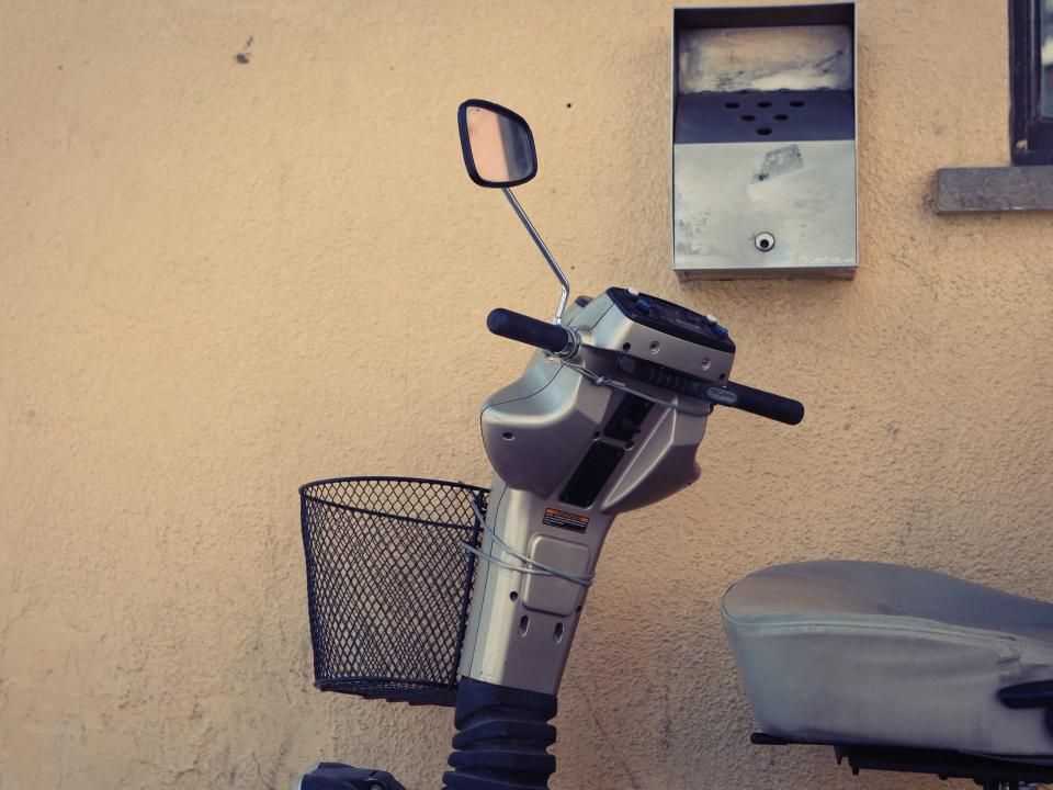 Motorized Wheelchair Basket