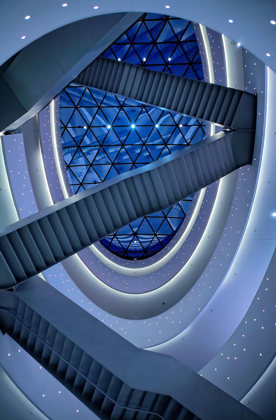 Architecture Blue