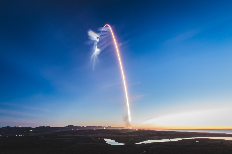 Light Trail Rocket