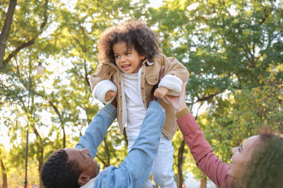 Family Playing
