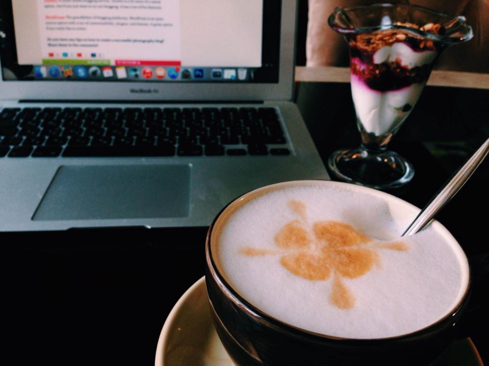 Coffee Macbook Air