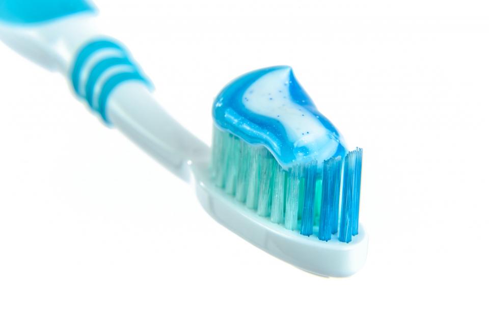 Toothbrush Toothpaste