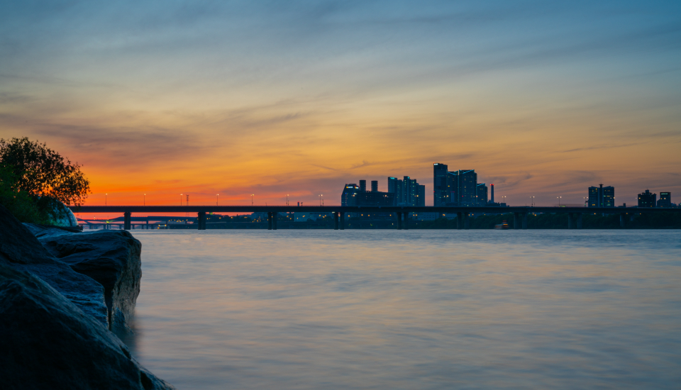 Sunset River