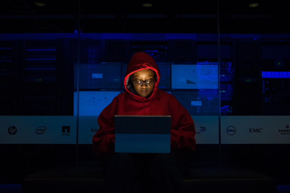 Woman Coding