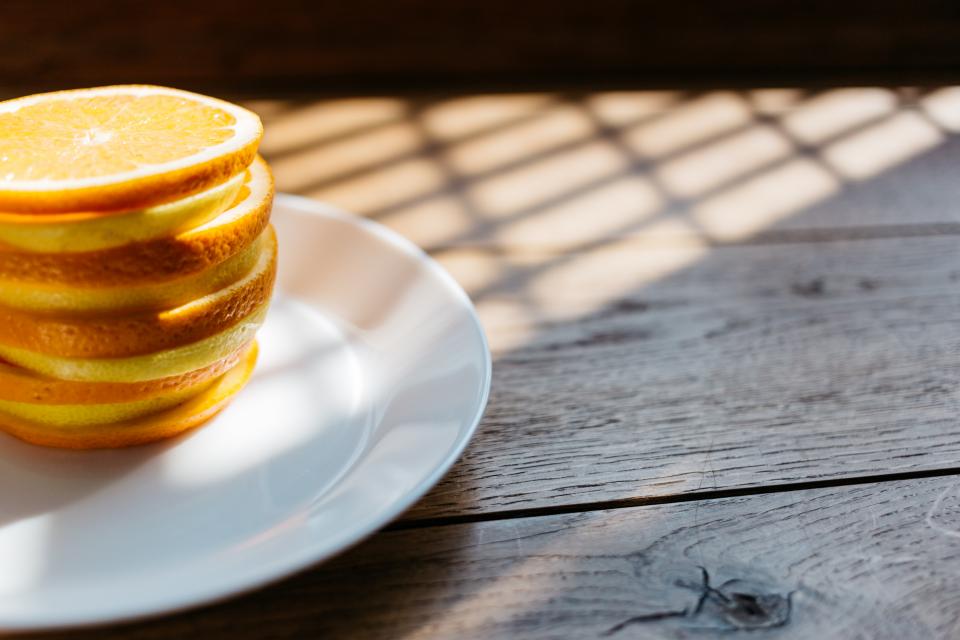Plate Orange