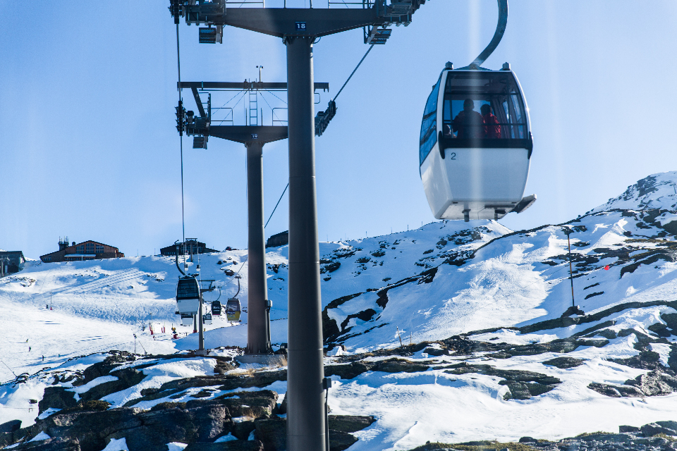 Cable Car Snow