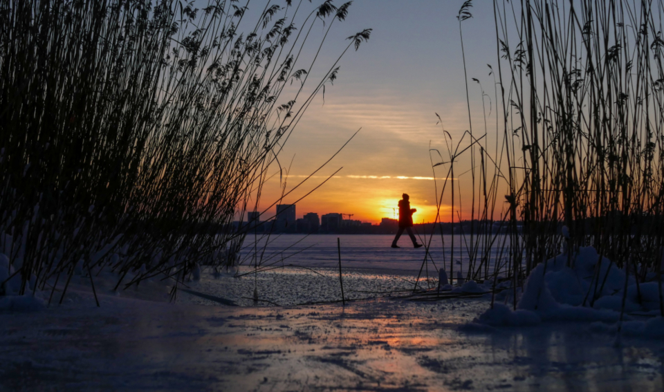 Sunset Winter