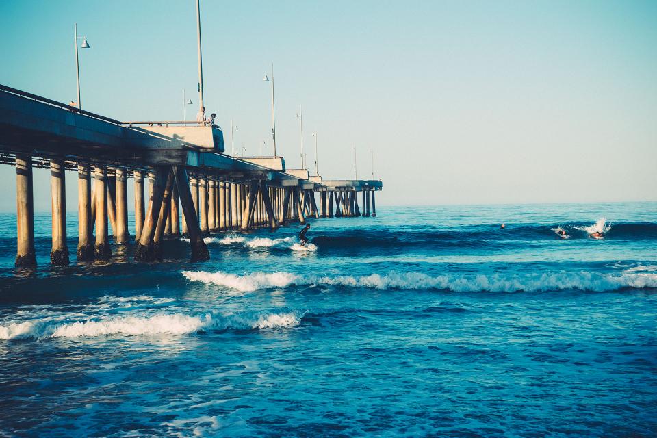 Beach Surfing