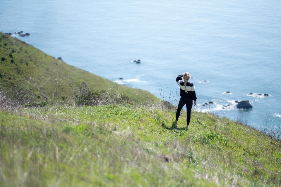 Woman Exploring