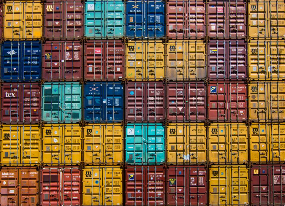 Colorful Container