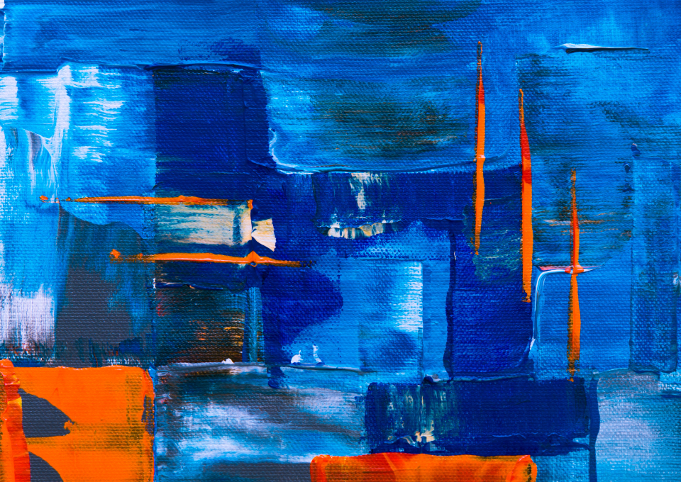 Blue Abstract