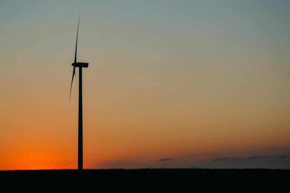 Windmill Sunset