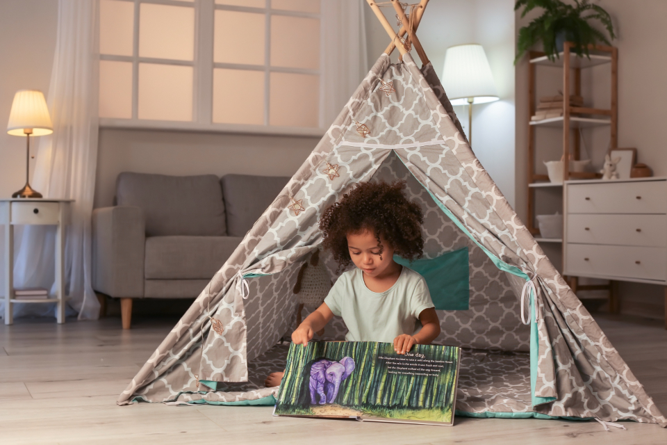 Child Camping