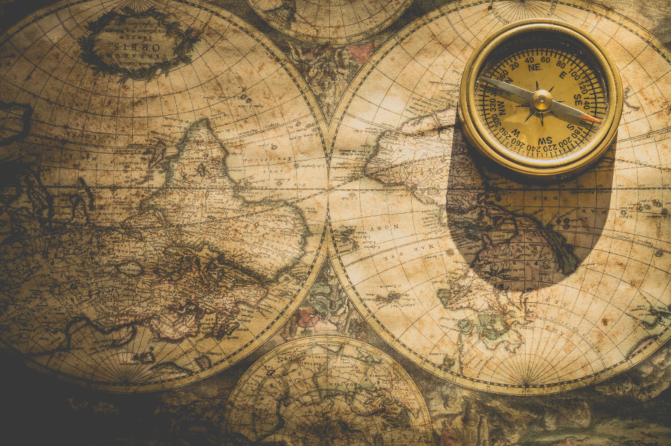 Vintage World Map