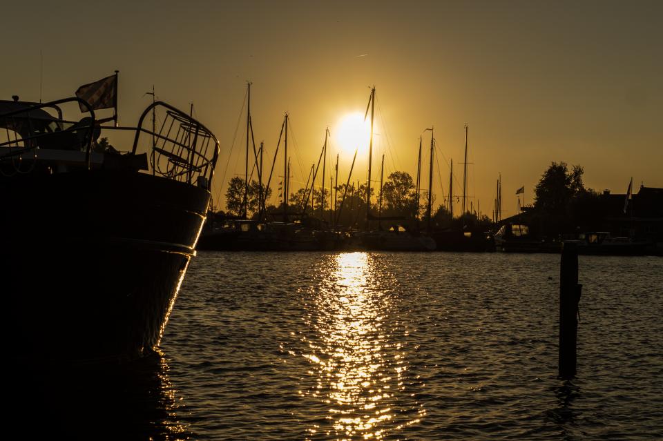 Sailboats Harbor