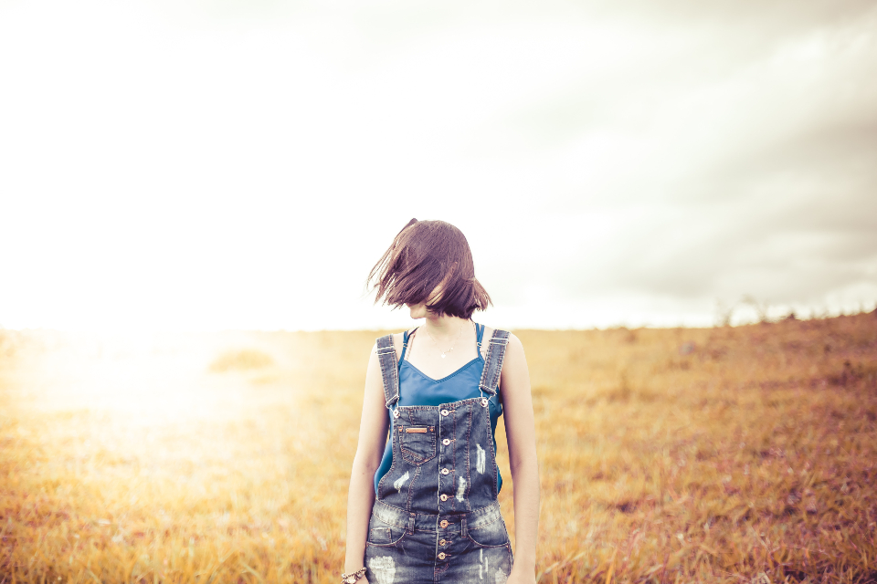 Woman Sunset