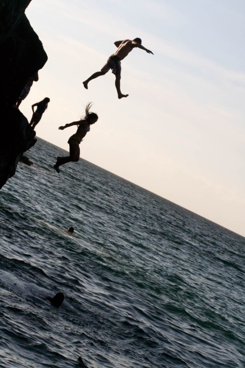 Person Diving