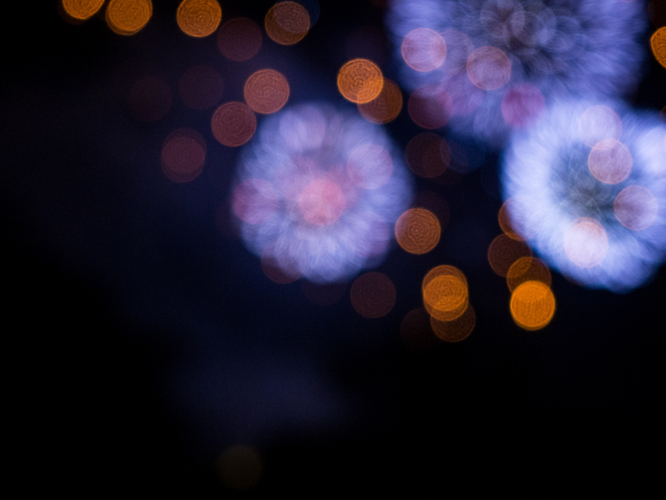Bokeh Colorful