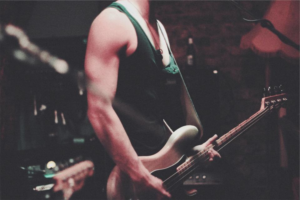 Electric Guitar Musician