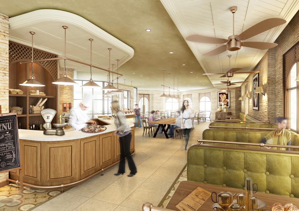 Inside Restaurant