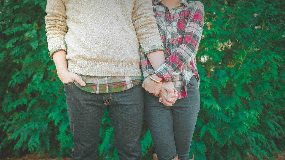 Couple Holding