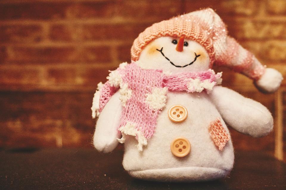 Snowman Scarf