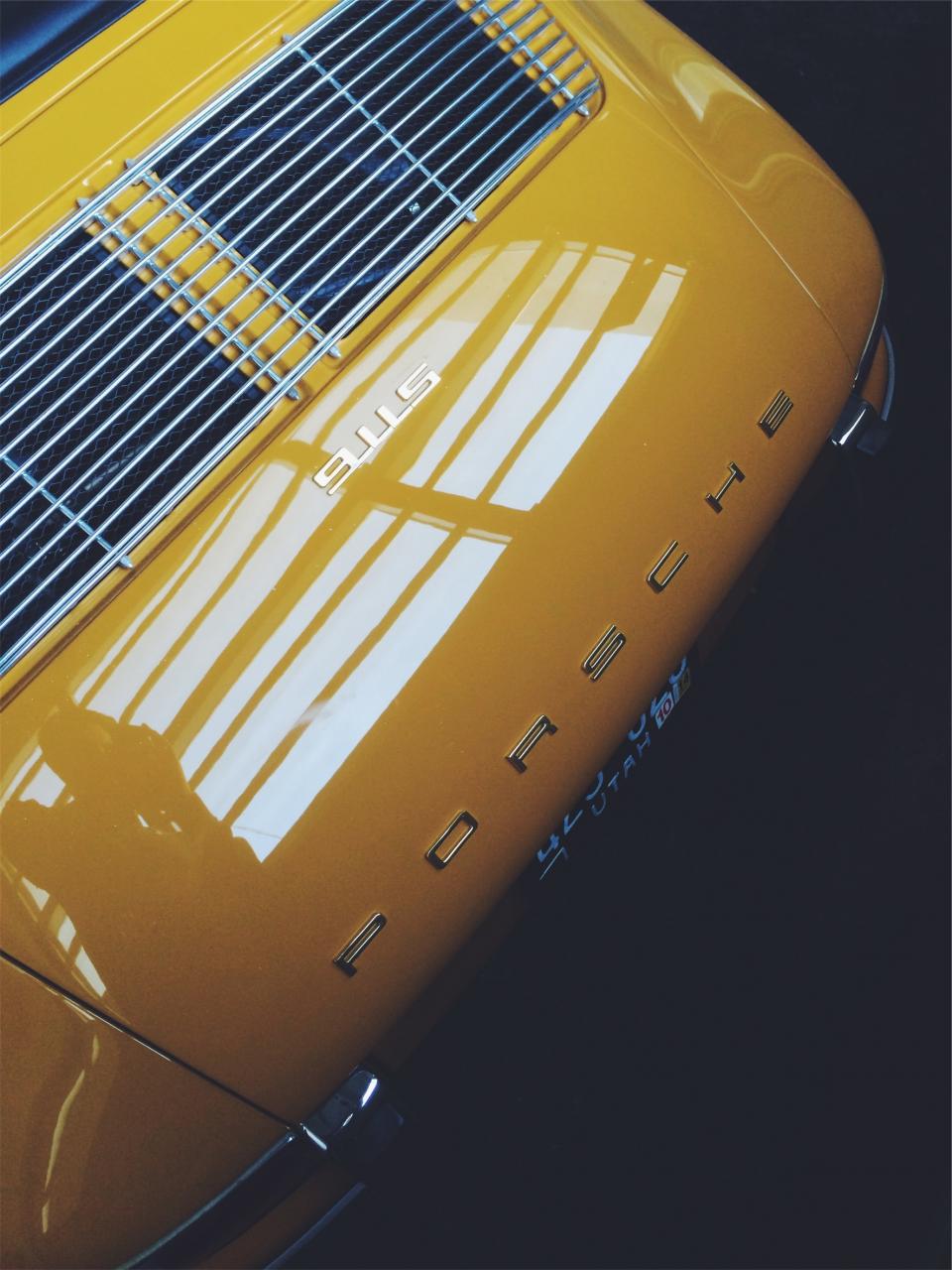 Yellow Porsche
